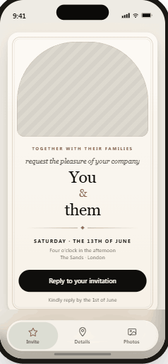 Guest invitation